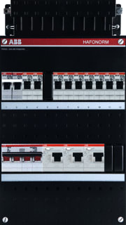 ABB - Hafonorm HAD Groepenkast, geassembleerd Kast Had343332-222F+H44