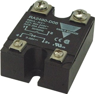 Carlo Gavazzi - RA 24 Solid-staterelais 230V 25A 1-Fase Zs