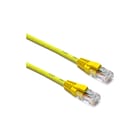 Excel - Patchkabel twisted pair  cat6 5m uutp lsoh yellow