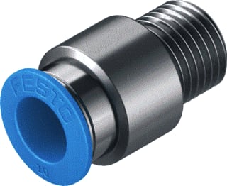 Festo - Fitting met 2 aansluitingen Qs-1/4-10-I