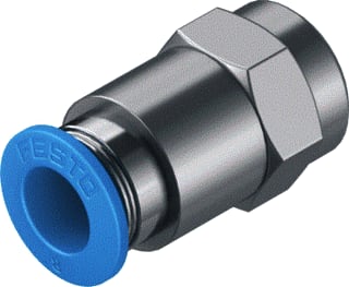 Festo - Fitting met 2 aansluitingen Qsf-1/8-8-B