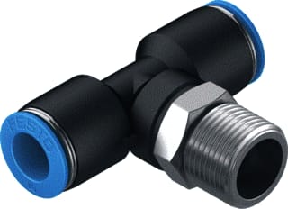 Festo - Fitting met 3 aansluitingen Qst-3/8-10