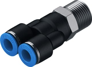 Festo - Fitting met 3 aansluitingen Qsy-3/8-8