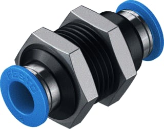 Festo - Fitting met 2 aansluitingen qss-8