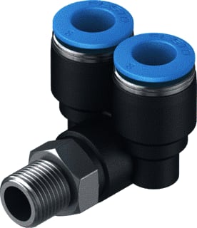 Festo - Fitting met 3 aansluitingen qsyl-1/8-8