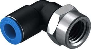 Festo - Fitting met 2 aansluitingen Qslf-3/8-10-B