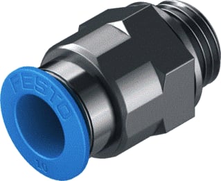 Festo - Fitting met 2 aansluitingen Qs-G1/4-10
