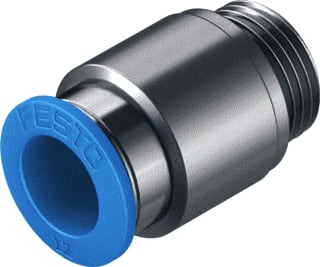 Festo - Fitting met 2 aansluitingen Qs-G3/8-12-I