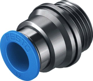 Festo - Fitting met 2 aansluitingen Qs-G1/2-12-I