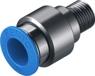 Festo - Fitting met 2 aansluitingen Qs-1/8-10-I