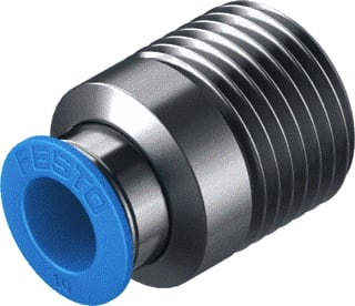 Festo - Fitting met 2 aansluitingen Qs-1/2-10-I