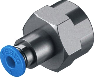 Festo - Fitting met 2 aansluitingen Qsf-1/4-4-B
