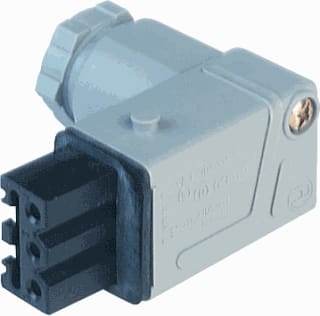 Hirschmann Multimedia - STAK Ronde connector, inbouw (z/kabel) koppcstop stakwi3