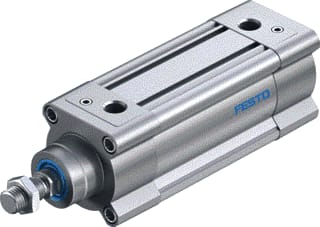 Festo - Pneumatic cylinder dsbc-63-80-ppva-n3