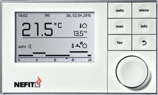 Nefit-Bosch - Ruimteklokthermostaat thrmst moduline 3000