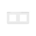 Legrand - Mosaic Afdekraam schakelmateriaal Afdekrm 2X2 Wit 71 Ver