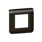 Legrand - Mosaic Afdekraam schakelmateriaal Afdekrm 2 Zwart