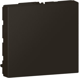 Legrand - Mosaic Blindplaat drukknop/signaallamp Blinde Plaat Zw