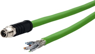 Metz Connect - PGAX6 Patchkabel twisted pair v industrie 142m6x10020