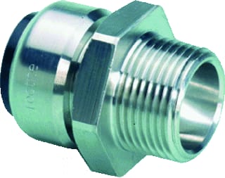 VSH - Tectite 316 TS3 Fitting met 2 aansluitingen Overg.Kop Tect Psh28X1 Zk2