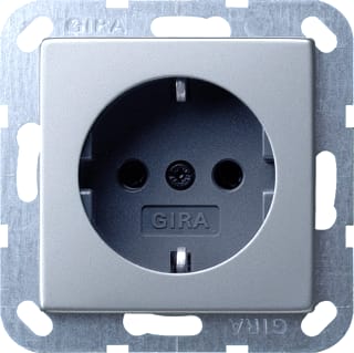 Gira - Systeem 55 Wandcontactdoos (WCD schakelmat.) Wcd Ra Sys55 Edl