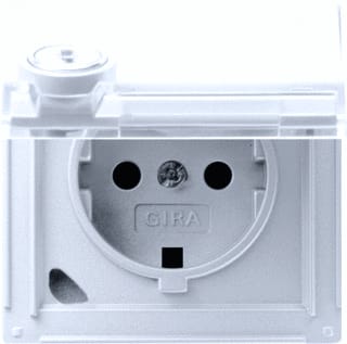 Gira - TX44 Wandcontactdoos (WCD schakelmat.) Wcd Ra Kd Sl Uni Wt