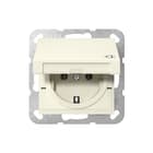 Gira - Systeem 55 Wandcontactdoos (WCD schakelmat.) Wcd Ra Klapd Sys55 Cwg