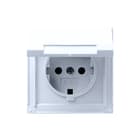 Gira - TX44 Wandcontactdoos (WCD schakelmat.) Wcd Ra Kd Zwg