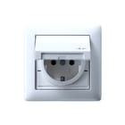 Gira - Standaard 55 Wandcontactdoos (WCD schakelmat.) Wcd Ra 1V Kl St55 Zwg