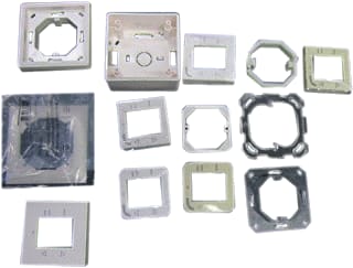 Zehnder - ComfoSense Opbouwbak inbouwschakelmateriaal 400300150