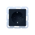 Gira - Systeem 55 Wandcontactdoos (WCD schakelmat.) Wcd Ra Sh Z Kl Sys55 Zmt