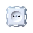 Gira - Systeem 55 Wandcontactdoos (WCD schakelmat.) Wcd 2P Sys55 Zwm