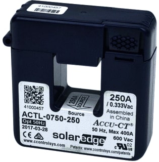 SolarEdge - Energymeter Toeb./onderd. duurzame energie opw. 250A Split-Core Transformer