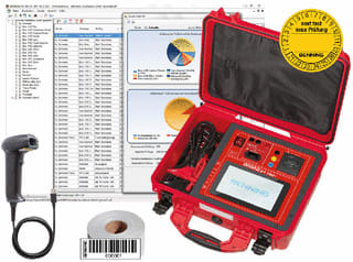 Benning - Draagbare apparaattester/PAT-tester St 760+ Set