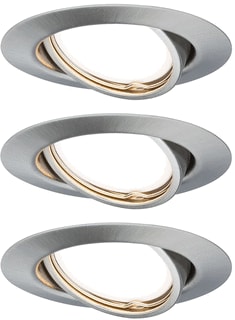 Paulmann - Downlight/spot/schijnwerper ebl base coin zwenkb. led