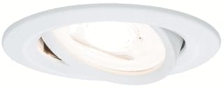 Paulmann - Downlight/spot/schijnwerper spot nova rond zwenk led