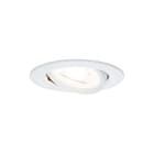 Paulmann - Downlight/spot/schijnwerper spot nova rond zwenk led