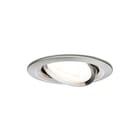 Paulmann - Downlight/spot/schijnwerper spot nova rond zwenk led