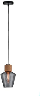 Paulmann - Pendelarmatuur pendallamp elia rookglas