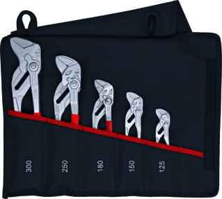 Knipex - gereedschapset SLEUTELTANGNSET 5D ROLTAS