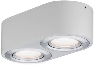 Paulmann - Plafond-/wandarmatuur wd argun d 2x4,8w wt alu
