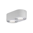 Paulmann - Plafond-/wandarmatuur wd argun d 2x4,8w wt alu