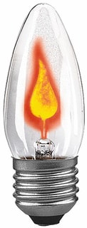 Paulmann - Gloeilamp standaard Flikkerkaars 3W E27 90 35