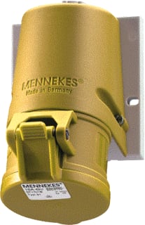 Mennekes - Twincontact CEE-wandcontactdoos 1345