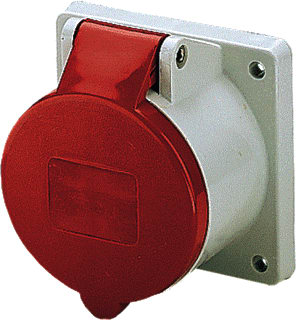 Mennekes - CEE-contactdoos, aanbouw 1396
