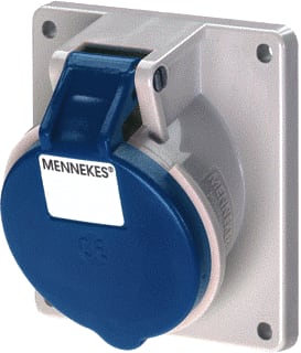 Mennekes - Twincontact CEE-contactdoos, aanbouw 1745