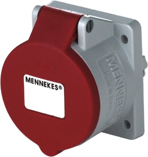 Mennekes - Twincontact CEE-contactdoos, aanbouw 1788