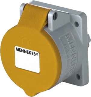 Mennekes - Twincontact CEE-contactdoos, aanbouw 1795