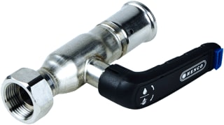 Henco - BAP Kogelafsluiter Kogelkr. 26X3/4 Bap-Ffv