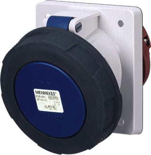 Mennekes - CEE-contactdoos, aanbouw 208a